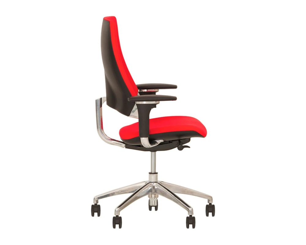 Кресло D Hip-hop black Ткань, Красный