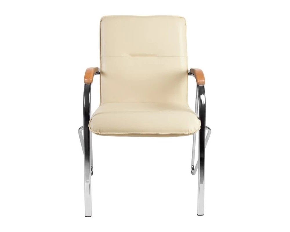 Стул D Samba RU сборный Экокожа, Бежевый/Бук