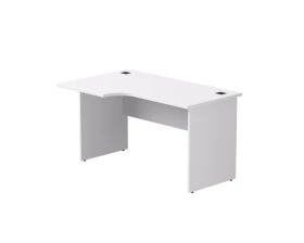 Стол эргономичный левый опоры ЛДСП 1380х670(870)x755 мм Everprof ЭВО / EVO Белый images