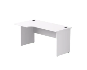 Стол эргономичный левый опоры ЛДСП 1580х670(870)x755 мм Everprof ЭВО / EVO Белый images