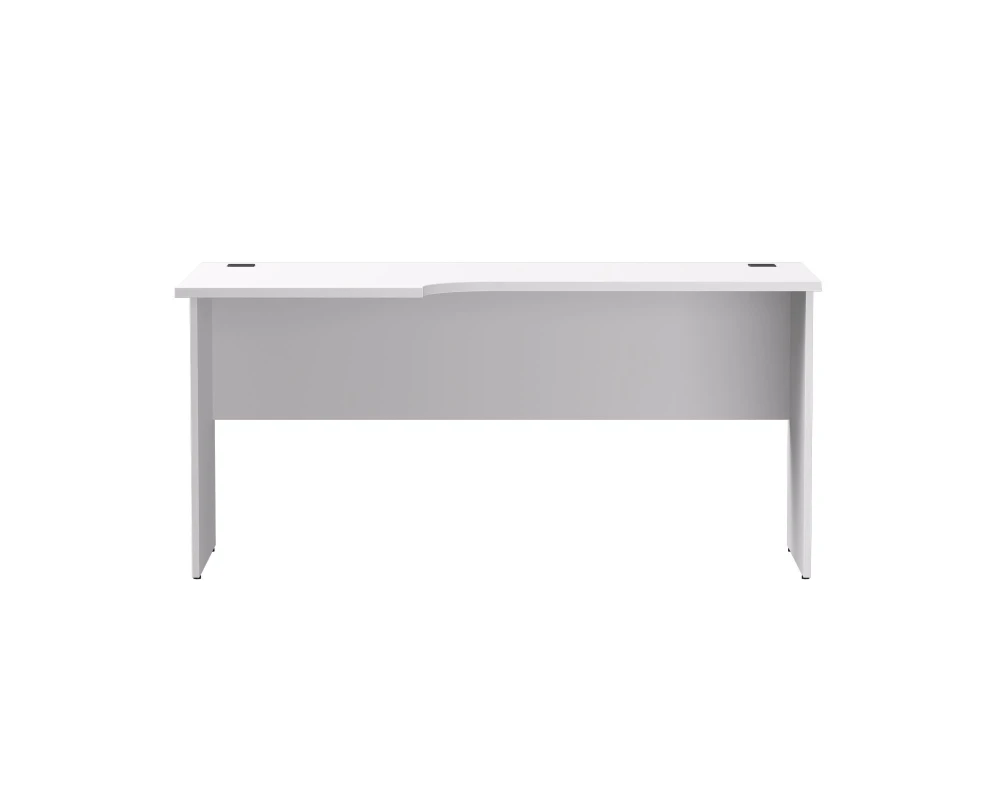 Стол эргономичный левый опоры ЛДСП 1580х670(870)x755 мм Everprof ЭВО / EVO Белый