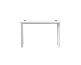 Стол прямой на металлокаркасе 1180х670х755 мм опоры 45гр Everprof ЭВО / EVO Белый/Белый images