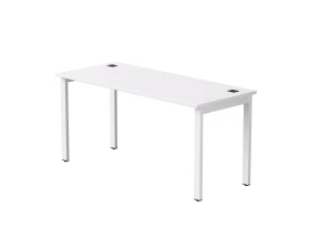 Стол прямой на металлокаркасе 1580х670х755 мм Everprof ЭВО / EVO Белый/Белый images