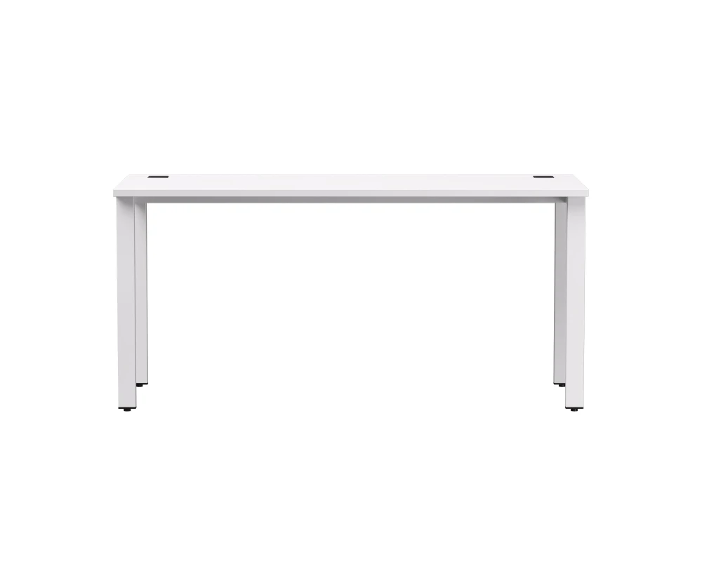 Стол прямой на металлокаркасе 1580х670х755 мм Everprof ЭВО / EVO Белый/Белый