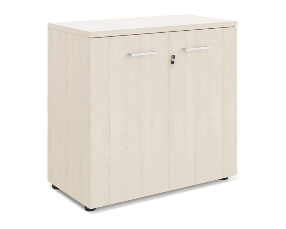 Шкаф низкий 2 двери 80x42x77 Fermo/Rotonda Дуб светлый