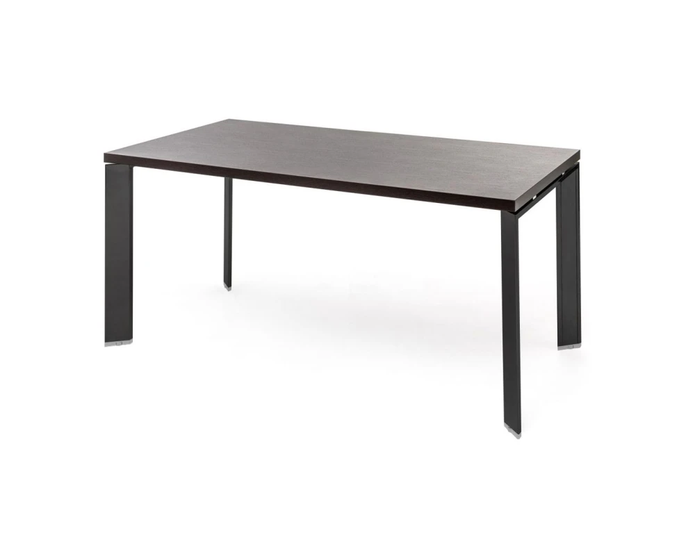 Стол L180 180x90x77 Fermo Венге/Черный