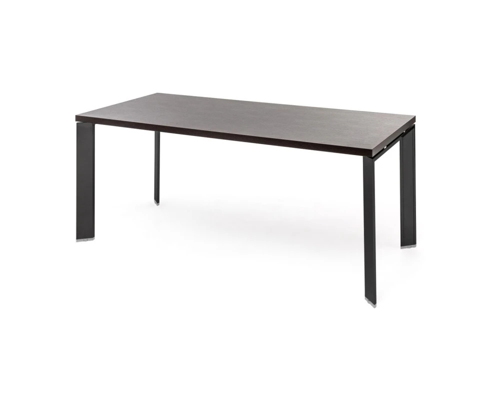 Стол L200 200x90x77 Fermo Венге/Черный