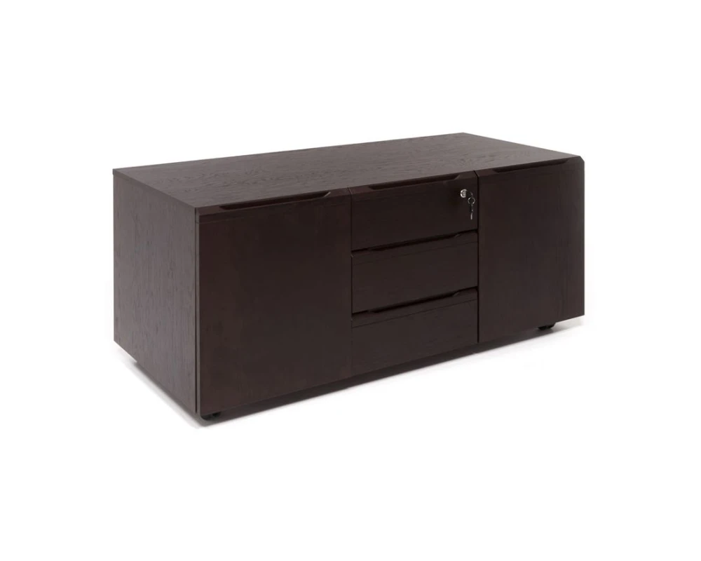 Тумба-приставка подкатная 130x56x61,4 Lago/Mare/Riviera Дуб ферро