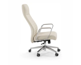 Кресло LINE/A Натуральная кожа, Бежевый images