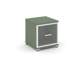 Шкаф 1 узкая секция, 1 ниша CN.STU-113 RPW W 420x420x450 Концепт / Concept images