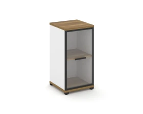 Шкаф 1 узкая секция, 2 ниши CN.STU-213 RPB B 420x420x818 Концепт / Concept images