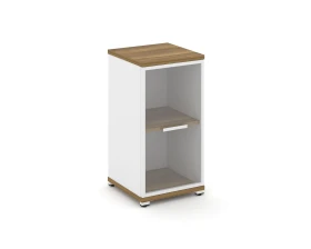 Шкаф 1 узкая секция, 2 ниши CN.STU-213 RPW W 420x420x818 Концепт / Concept images