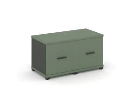 Шкаф 2 узкие секции, 1 ниша CN.STU-123 A 836x420x450 Концепт / Concept images