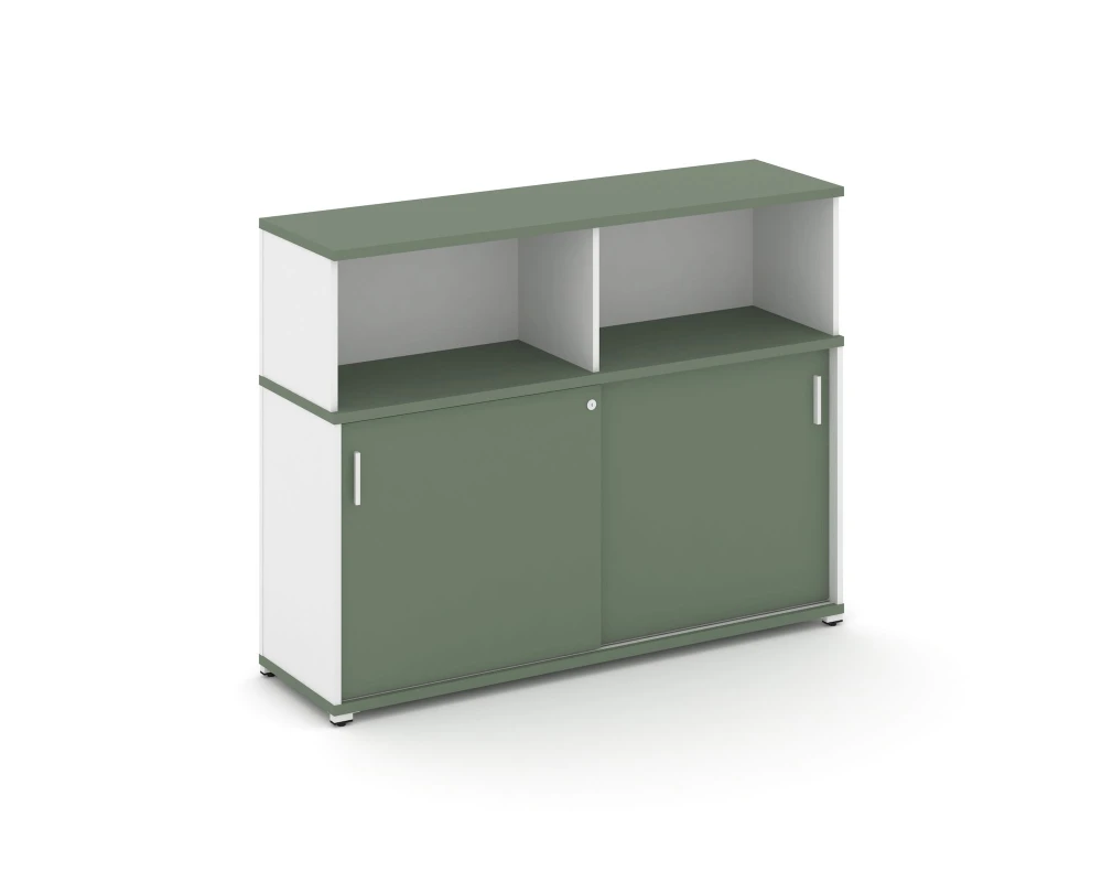 Шкаф-купе опорный/приставной с надставкой низ. CN.SOPK-005 W 1480x420x1140 Концепт / Concept