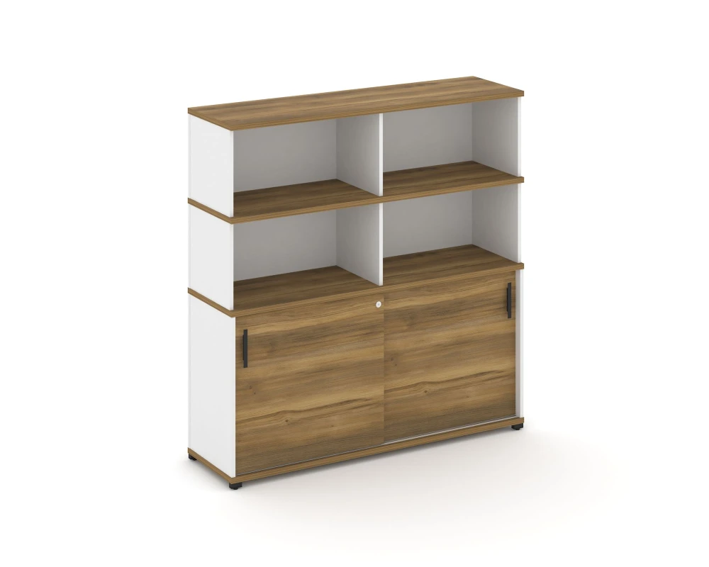 Шкаф-купе опорный/приставной с надставкой выс. CN.SOPK-006 W 1480x420x1530 Концепт / Concept