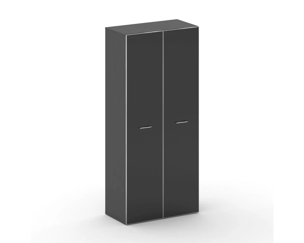 Шкаф широкий высокий стекл. дверь 896x460x2000 Фреско / Fresco