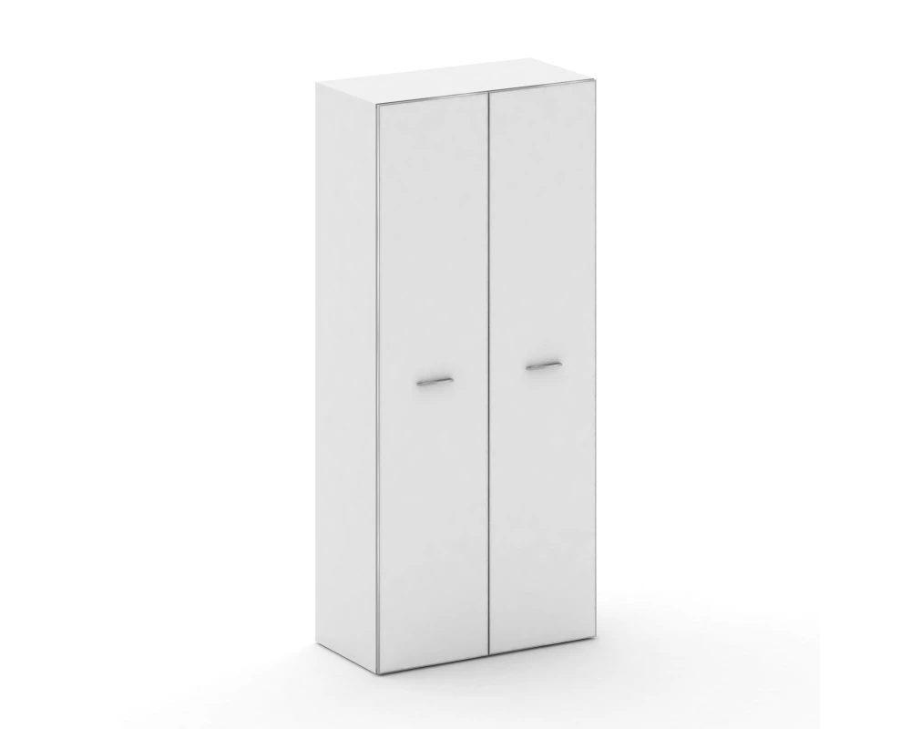 Шкаф широкий высокий стекл. дверь 896x460x2000 Фреско / Fresco