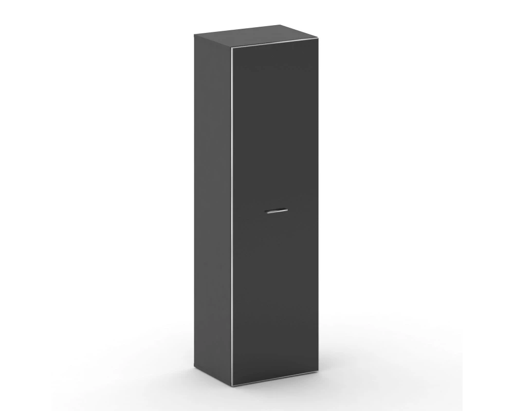 Шкаф средний высокий универсальный стекл. дверь 600x460x2000 Фреско / Fresco