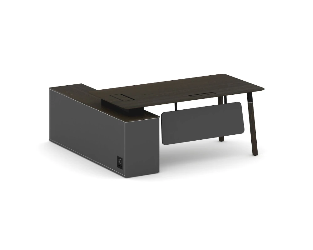 Стол руководителя правый 1800x1798x750 Фреско / Fresco