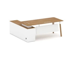 Стол руководителя правый 2000x1798x750 Фреско / Fresco images