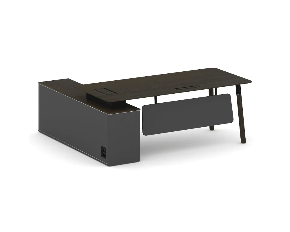 Стол руководителя правый 2000x1798x750 Фреско / Fresco