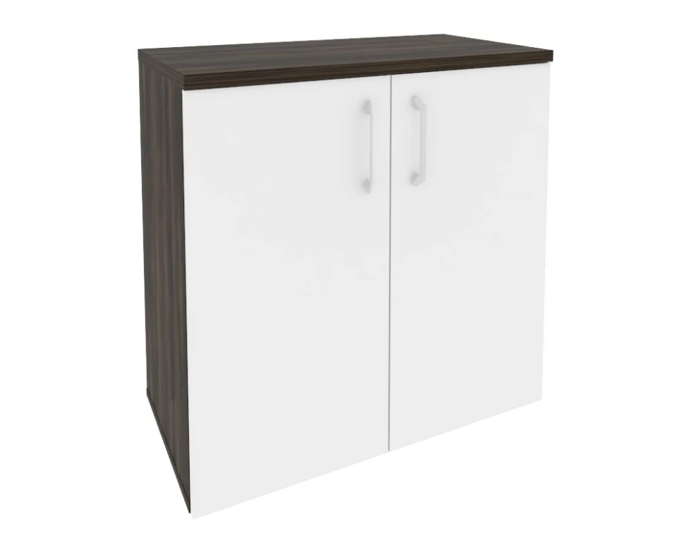 Шкаф низкий широкий (2 низких фасада ЛДСП) 800x420x823 Оникс / Onix