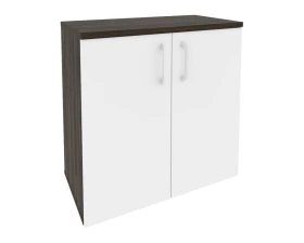 Шкаф низкий широкий (2 низких фасада ЛДСП) 800x420x823 Оникс / Onix images