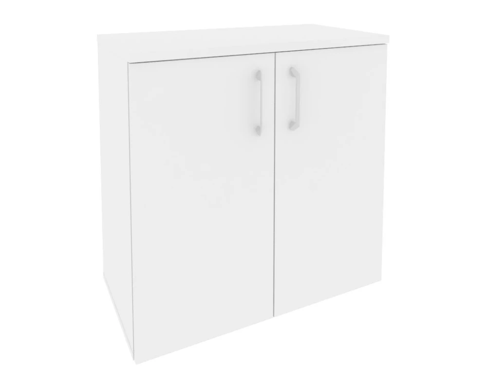 Шкаф низкий широкий (2 низких фасада ЛДСП) 800x420x823 Оникс / Onix