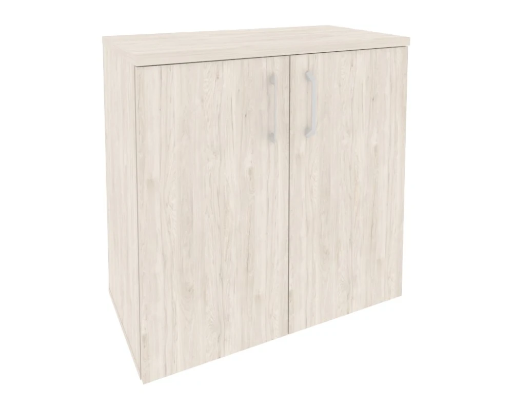 Шкаф низкий широкий (2 низких фасада ЛДСП) 800x420x823 Оникс / Onix