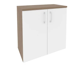 Шкаф низкий широкий (2 низких фасада ЛДСП) 800x420x823 Оникс / Onix images