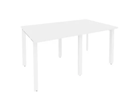 Стол переговорный (2 столешницы) на П-образном м/к 1560x980x750 Оникс / Onix images