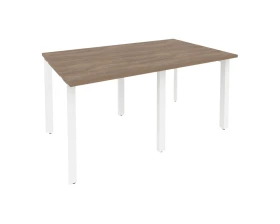 Стол переговорный (2 столешницы) на П-образном м/к 1560x980x750 Оникс / Onix images