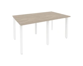 Стол переговорный (2 столешницы) на П-образном м/к 1560x980x750 Оникс / Onix images