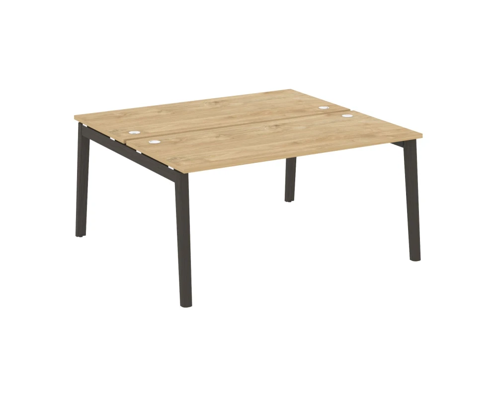 Рабочая станция, опоры - массив дерева 158x147,5x75 Оникс Вуд / Onix Wood