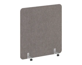 Перегородка на металлических опорах, на роликах 1360x18x1500 Р-лайн софт / R-line soft images