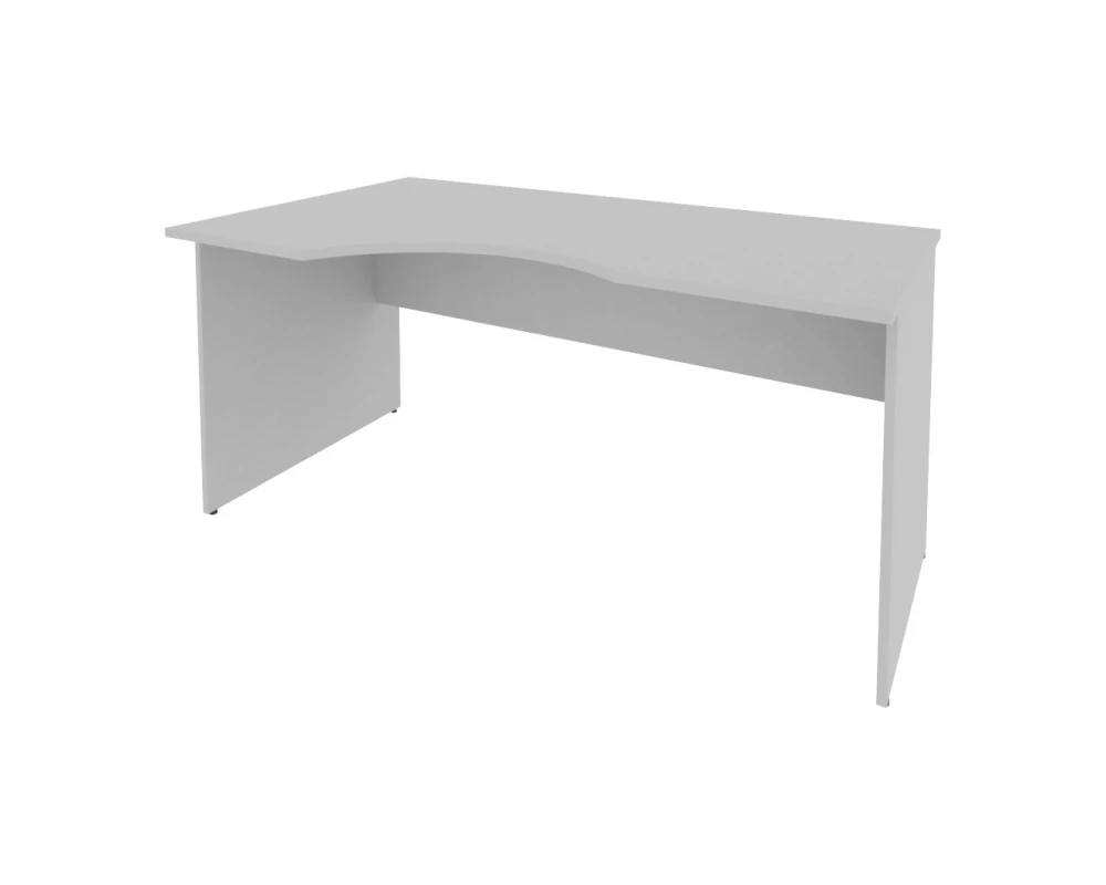 Офисный стол криволинейный левый 1600x900x755 Рива / Riva