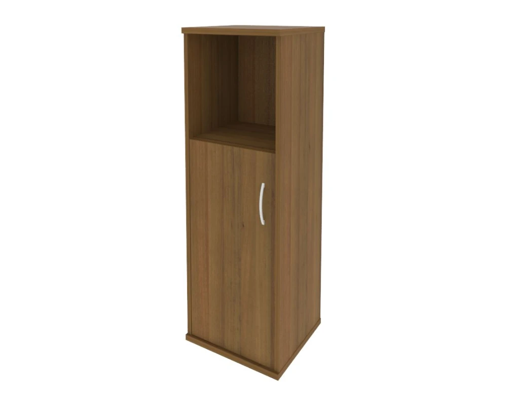 Шкаф средний узкий левый 1 низкая дверь ЛДСП Рива / Riva