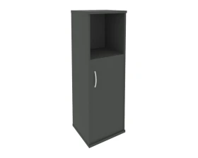 Шкаф средний узкий правый 1 низкая дверь ЛДСП Рива / Riva images