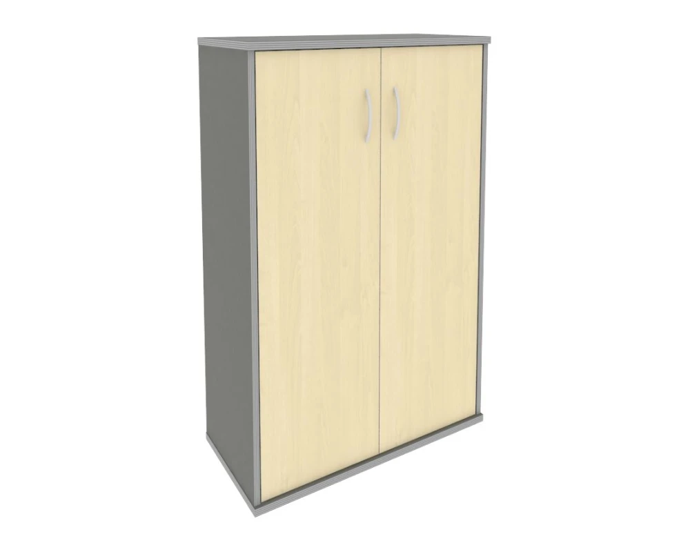 Шкаф средний широкий 2 средние двери ЛДСП Рива / Riva