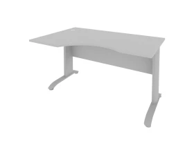 Стол криволинейный левый металлокаркас 1400x900x755 Рива / Riva images