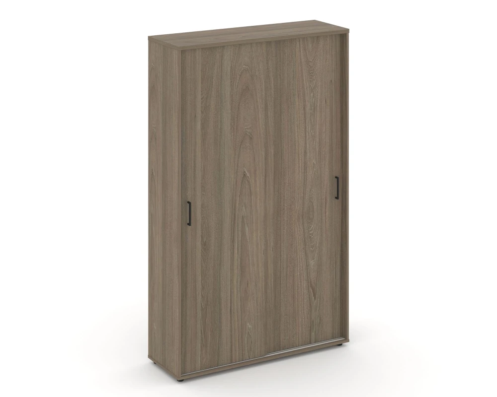 Шкаф-купе комбинир. с полками и выдвижной штангой 1200x400x1982 зад. стенка HDF Стайл Проджект / Style Project
