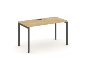 Стол письменный на П-образном каркасе 40 мм 1580x600x750 Стайл Проджект / Style Project images