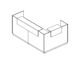 Стойка ресепшн угловая левая A4 images