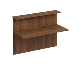 Модуль ресепшн прямой с вырезом без опор 160x76,8x120 Комфорт images