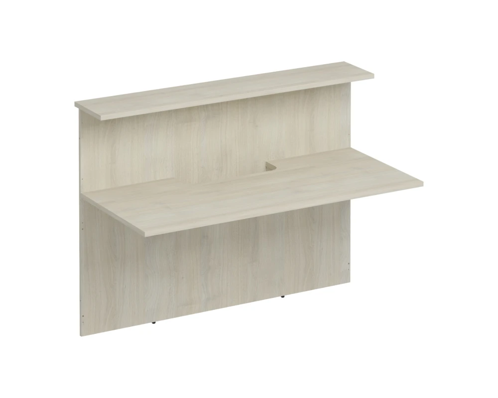 Модуль ресепшн прямой с вырезом без опор 160x76,8x120 Комфорт