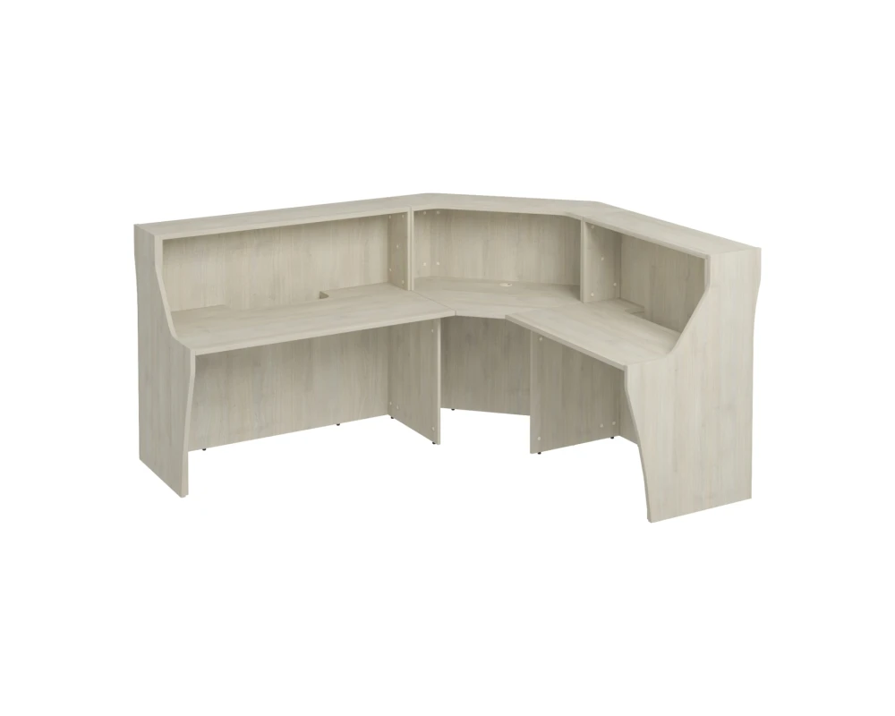 Стойка ресепшн угловая с вырезом левая/правая 237 Комфорт