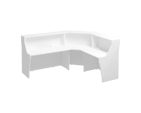 Стойка ресепшн угловая с вырезом левая/правая 237 Комфорт images