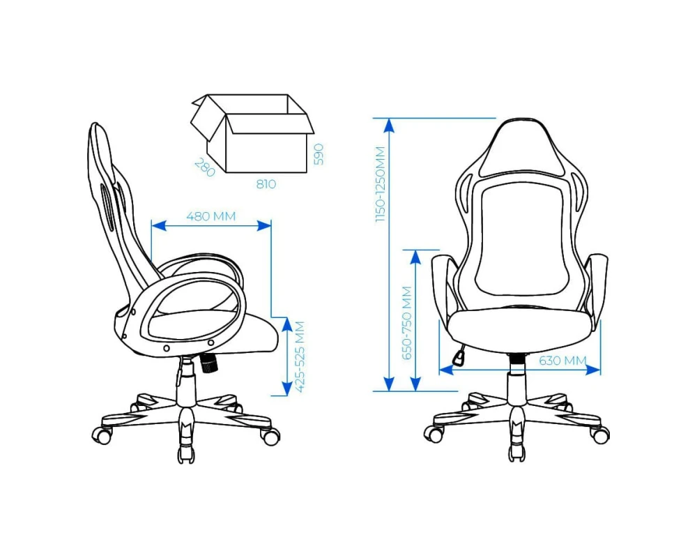 Кресло руководителя AL 768