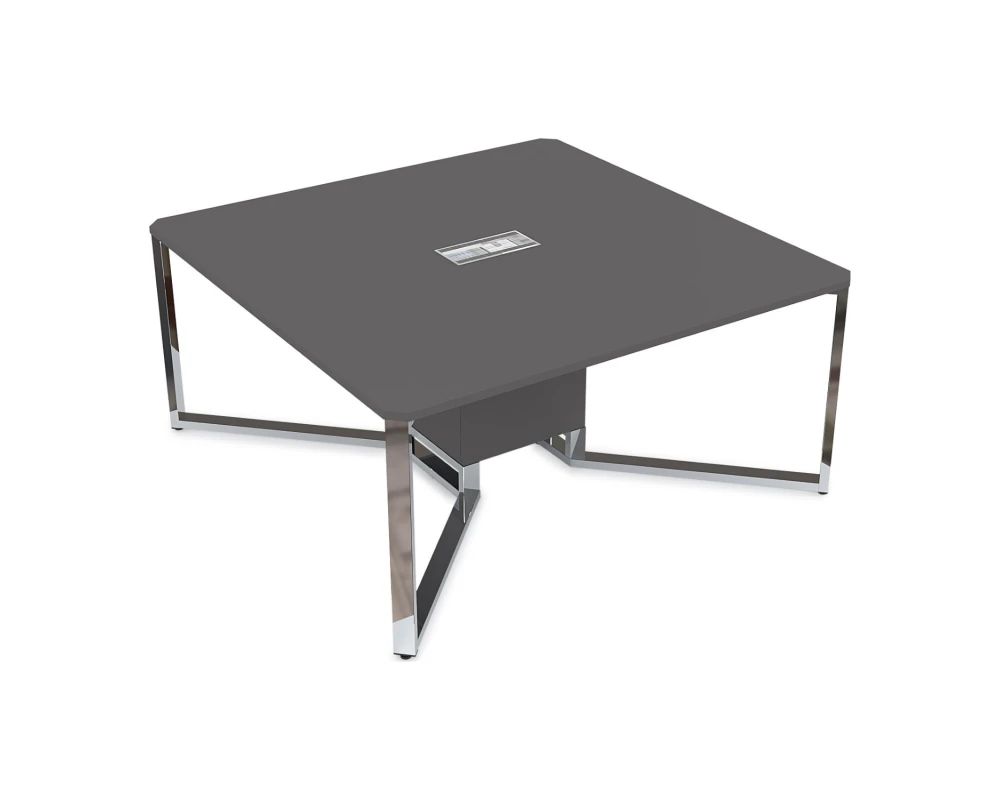 Стол-квадрат Бенч, начальный модуль (1600x1600x750) САММИТ / SUMMIT