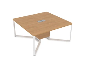 Стол-квадрат Бенч, начальный модуль (1600x1600x750) САММИТ / SUMMIT images